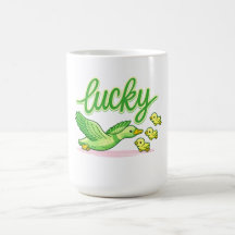 Glückliches Grünes Kleeblatt Ästhetik - Cute Saint