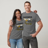 Glückliches Hallothanksmas Glück ist ein Mamaw Ho T-Shirt (Unisex)