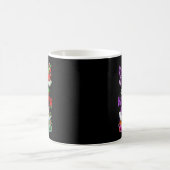 Glückliches Hallothanksmas Koketten-Bogen-Kaffee-L Kaffeetasse (Mittel)