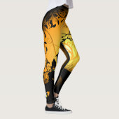 Glückliches Halloween 12 Leggings (Rechts)