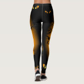 Glückliches Halloween 12 Leggings (Rückseite)