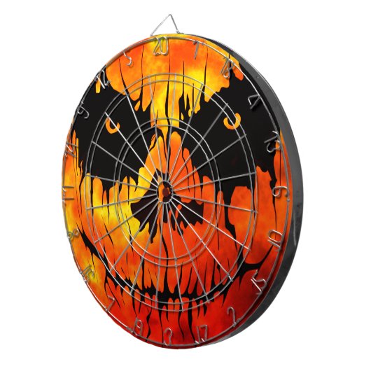 Glückliches Halloween 16 Dart Board Dartscheibe (Vorderseite rechts)