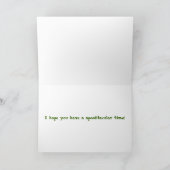 Glückliches Halloween - Aquarell-Illustration Karte (Innenseite)