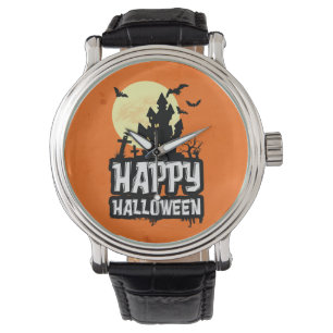 glückliches Halloween Armbanduhr