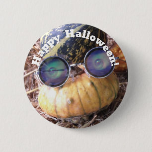 "Glückliches Halloween!"Ausweis Button