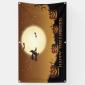 Glückliches Halloween Banner (Vertikal)