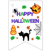 Glückliches Halloween-Banner Wimpelkette (Dritte Fahne)