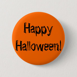 Glückliches Halloween! Button