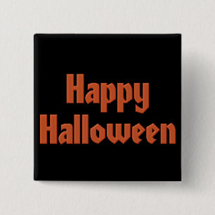 Glückliches Halloween Button