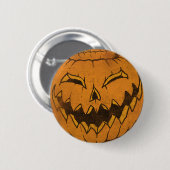Glückliches Halloween Button (Vorne & Hinten)