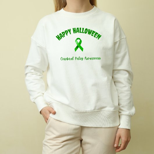Glückliches Halloween Celebral Palsy-Bewusstsein Sweatshirt