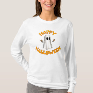 Glückliches Halloween-Damen-T-Shirt T-Shirt