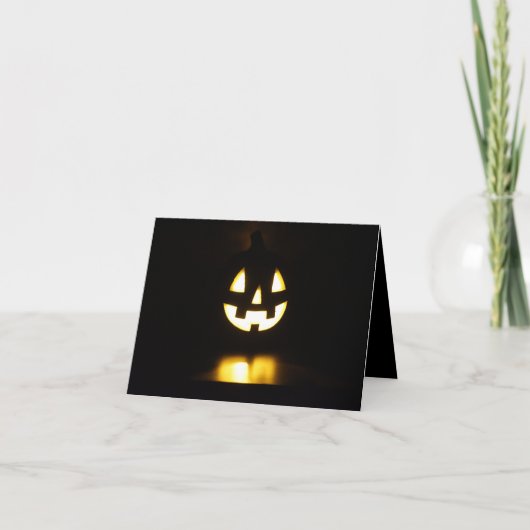 Glückliches Halloween! Eine Feiertagskarte Karte (Vorderseite)