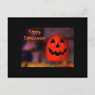 Glückliches Halloween Feiertagspostkarte