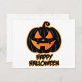 Glückliches Halloween für Männer und Frauen - Kürb (Vorne/Hinten)