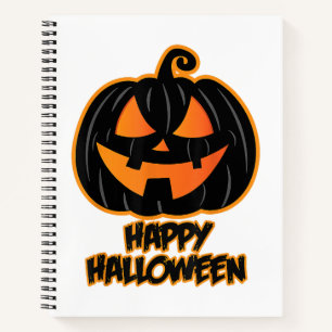Glückliches Halloween für Männer und Frauen - Kürb Notizblock