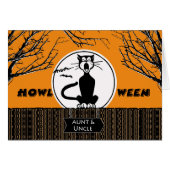 Glückliches Halloween für Tante und Onkel, Scaredy (Vorderseite (Horizontal))