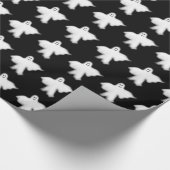 Glückliches Halloween-Geist-Packpapier Geschenkpapier (Ecke)