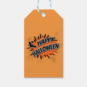 Glückliches Halloween Geschenkanhänger