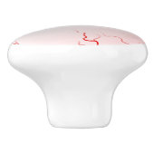 Glückliches Halloween! Gespenstischer Keramikknauf (Seitenansicht)