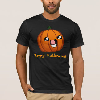 "Glückliches Halloween!" Glücklicher Kürbis-T - T-Shirt