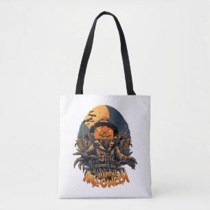 Glückliches Halloween Grafik T-Shirt Geschenkidee Tasche