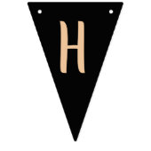 Glückliches Halloween-Hexeschwarzes und Wimpelkette (Zweite Fahne)