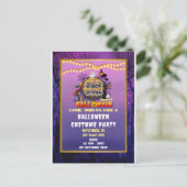 Glückliches Halloween ist eine lustige Jahresfeier Postkarte (Stehend Vorderseite)