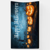 Glückliches Halloween-Jack-O-Lanterns-Banner Banner (Vertikal)