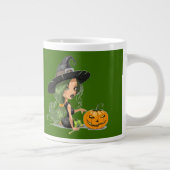 Glückliches Halloween - Jumbo-Tasse (Rechts)