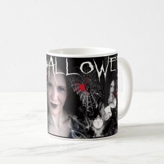 Glückliches Halloween Kaffeetasse (VorderseiteRechts)