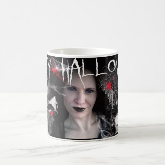 Glückliches Halloween Kaffeetasse (Mittel)