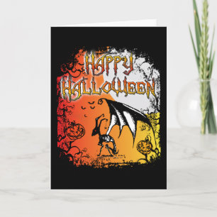 Glückliches Halloween! Karte