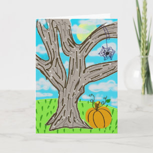 Glückliches Halloween! Karte