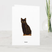 GLÜCKLICHES HALLOWEEN! KARTE (Rückseite)