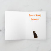 GLÜCKLICHES HALLOWEEN! KARTE (Innenseite)