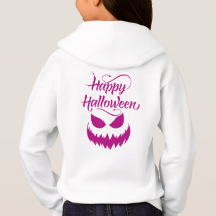 Glückliches Halloween-Kostüm für Mädchen Hoodie