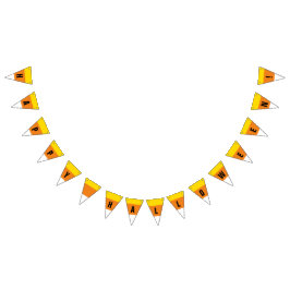 Glückliches Halloween-Mais-Süßigkeits-orange Wimpelkette