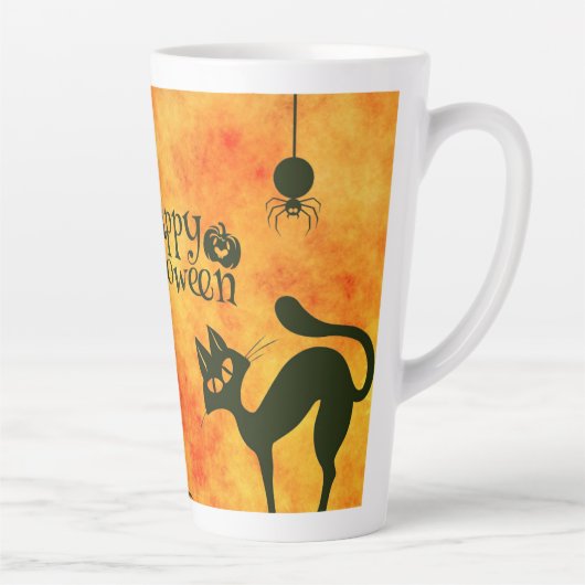 glückliches Halloween Milchtasse (Rechts)