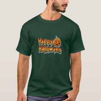 Glückliches Halloween mit Kürbis T-Shirt