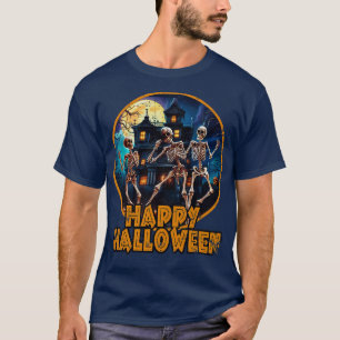 GLÜCKLICHES HALLOWEEN MIT SPUK HAUSSTÖRUNGEN T-Shirt