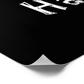 Glückliches Halloween Mummy Pink Party Zeichen Poster (Ecke)