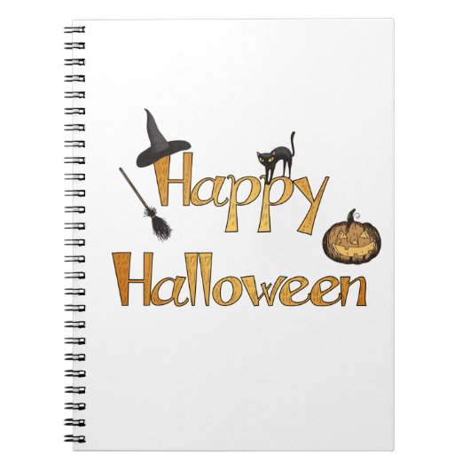 Glückliches Halloween Notizblock (Vorderseite)