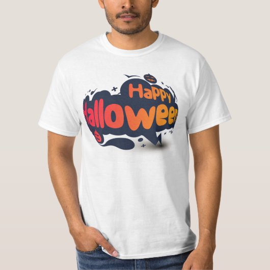 Glückliches Halloween-Party für Männerkostüm T-Shirt (Vorderseite)
