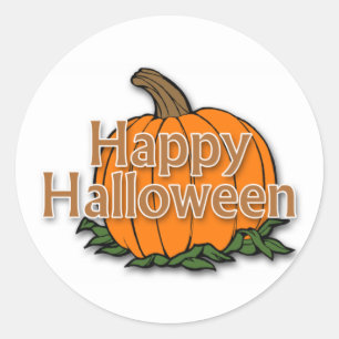 Glückliches Halloween Runder Aufkleber