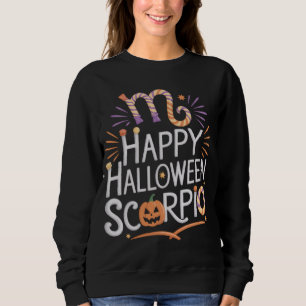 Glückliches Halloween, Scorpio Halloween-Scorpio-Z Sweatshirt