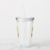 glückliches halloween Sprichwort Acryltrinkbecher (Links)