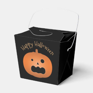 Glückliches Halloween Spuk Kürbislaterne Pumpkin Geschenkschachtel