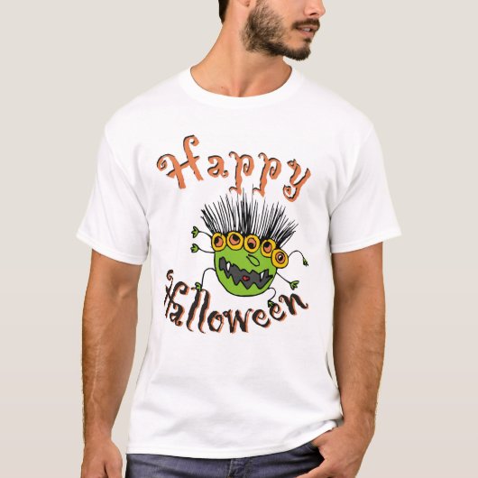 glückliches Halloween! T-Shirt (Vorderseite)