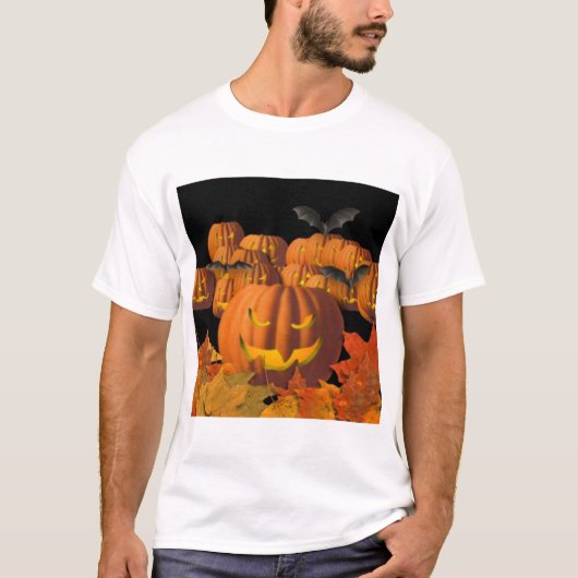 Glückliches Halloween T-Shirt (Vorderseite)